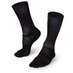 Bioracer - Spitfire/Vesper Tech Sock - Radsocken Gr M;S grau;schwarz