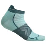 Icebreaker - Merino Run+ Ultralight Micro - Laufsocken Gr XL türkis