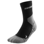 CEP - Cep Light Merino Socks Hiking Mid Cut V3 - Wandersocken Gr IV schwarz/grau