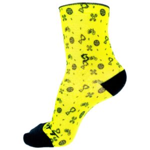 Scott - Kid's Crew Socks - Radsocken Gr 36-38 gelb