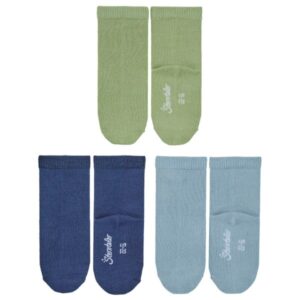 Sterntaler - Kid's Söckchen 3-Pack Uni - Multifunktionssocken Gr 17/18 bunt