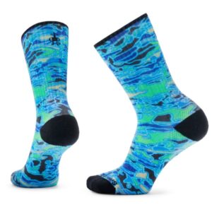 Smartwool - Athletic Art of the Outdoors Print Crew Socks - Multifunktionssocken Gr L;M;S;XL blau;bunt