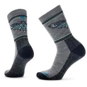 Smartwool - Everyday Forest Loot 2 Crew Socks - Multifunktionssocken Gr L grau