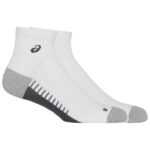 Asics - Performance Run Sock Quarter - Laufsocken Gr 47-49 - IV weiß/grau