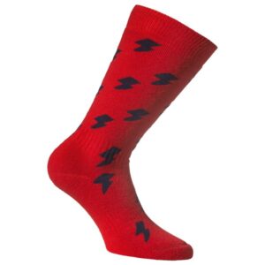 Alpacasocks&Co - Kid's Rubber Boots Socks - Merinosocken Gr 27-30 rot