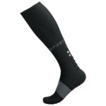 Compressport - Full Socks Oxygen - Kompressionssocken Gr T1 - EU: 35-38;T2 - EU: 39-41;T3 - EU: 42-44;T4 - EU: 45-48 grau;schwarz