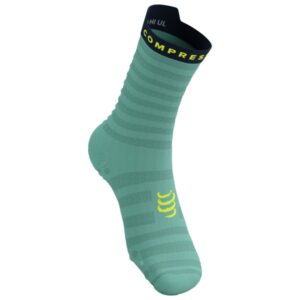 Compressport - Pro Racing Socks V4.0 Ultralight Run High - Laufsocken Gr T3 - EU: 42-44 türkis