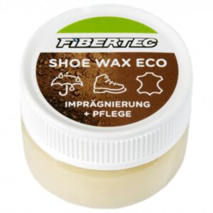 Fibertec - Shoe Wax Eco Mini - Schuhpflege Gr 28 ml braun/weiß