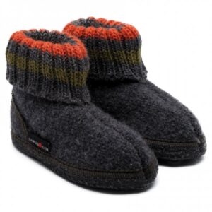 Haflinger - Kids Paul - Hüttenschuhe Gr 23 schwarz