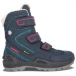 Lowa - Kid's Milo GTX Hi - Winterschuhe Gr 35 blau