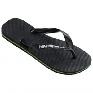 Havaianas - Kid's Brasil Logo - Sandalen Gr 27/28 schwarz