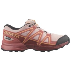 Salomon - Kid's Speedcross CSWP - Multisportschuhe Gr 35 braun/rosa