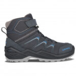 Lowa - Kid's Maddox Warm GTX - Winterschuhe Gr 28 blau/grau