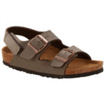 Birkenstock - Kid's Milano HL BFBC - Sandalen Gr 36 - Narrow braun