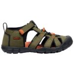 Keen - Youth Seacamp II CNX - Sandalen Gr 6 oliv