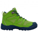 Trollkids - Kid's Skarvan Hiker Mid - Wanderschuhe Gr 33 grün/blau