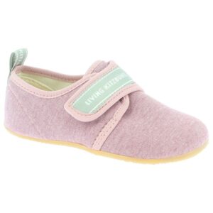 Living Kitzbühel - Kid's Klettmodell LK Schriftzug - Hüttenschuhe Gr 32 rosa