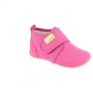 Living Kitzbühel - Baby's Klettschuh Unifarben - Hüttenschuhe Gr 29 rosa