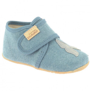 Living Kitzbühel - Baby's Klettschuh Wal - Hüttenschuhe Gr 20;21 blau