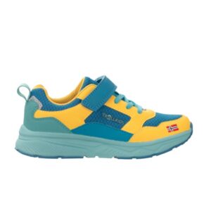 Trollkids - Kid's Haugesund Sneaker - Freizeitschuhe Gr 33 ginger / dusky turquoise