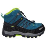 CMP - Kid's Rigel Mid Trekking Shoes Waterproof - Wanderschuhe Gr 39 blau/schwarz