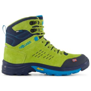 Trollkids - Kid's Trollsteinen Hiker Mid XT - Wanderschuhe Gr 33 oliv/blau