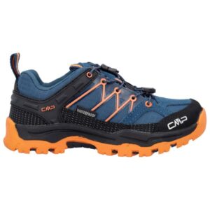 CMP - Kid's Rigel Low WP - Multisportschuhe Gr 25;27;28;29;30;31;32;33;34;35;36;37;38;39;40;41 blau;orange