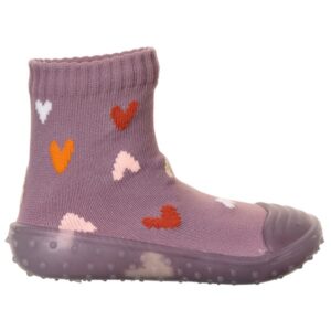 Sterntaler - Kid's Adventure-Socks Herzen - Hüttenschuhe Gr 19/20 rosa