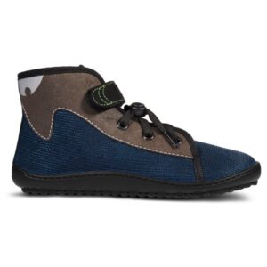 Leguano - Kid's Scippo - Barfußschuhe Gr 34 blau/braun