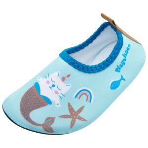 Playshoes - Kid's Barfuß-Schuh Einhornmeerkatze - Wassersportschuhe Gr 22/23 blau