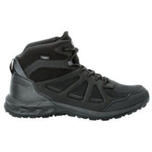 Jack Wolfskin - Woodland 2 Texapore Mid - Wanderschuhe Gr 43 schwarz/grau