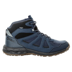 Jack Wolfskin - Woodland 2 Texapore Mid - Wanderschuhe Gr 42 blau