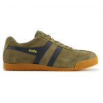 Gola - Gola Harrier Suede - Sneaker Gr 12 oliv