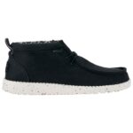 HeyDude - Wally Mid Canvas - Sneaker Gr 45 schwarz