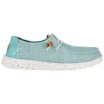 HeyDude - Women's Wendy Heathered Slub Tropical - Sneaker Gr 41 türkis