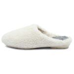 Grand Step Shoes - Women's Furry - Hüttenschuhe Gr 37 grau/weiß