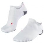 Falke - Falke RU5 Invisible - Laufsocken Gr 46-48 weiß/grau