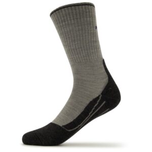 Falke - TK2 Wool Silk - Wandersocken Gr 44-45 grau