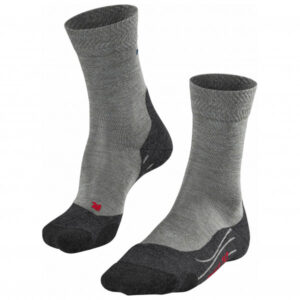 Falke - TK2 Melange - Wandersocken Gr 39-41 grau