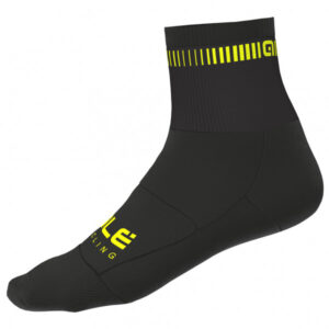 Alé - Logo Q-Skin Socks - Radsocken Gr 44-47 - L schwarz