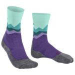 Falke - Women's TK2 Crest - Wandersocken Gr 35-36 bunt