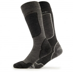 Heber Peak - CedarHe. Ski Socks 2-Pack - Skisocken Gr 37-39 schwarz