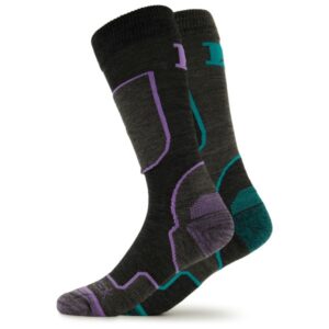 Heber Peak - CedarHe. Ski Socks 2-Pack - Skisocken Gr 37-39;40-42;43-45;46-48 schwarz