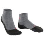 Falke - TK2 Explore Short - Wandersocken Gr 46-48 grau