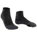 Falke - TK2 Explore Short - Wandersocken Gr 46-48 schwarz