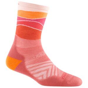 Darn Tough - Women's Horizon Micro Crew Ultra-Lightw. w. Cush. - Laufsocken Gr L;M;S rot