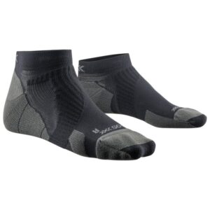 X-Socks - Run Perform Low Cut - Laufsocken Gr 35-38 grau/schwarz