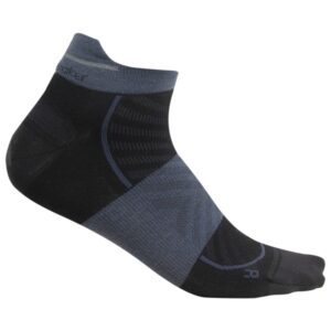 Icebreaker - Merino Run+ Ultralight Micro - Laufsocken Gr L schwarz