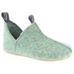 Living Kitzbühel - Kid's Slipper Filz mit Mittelnaht - Hüttenschuhe Gr 33;42 grün;lila