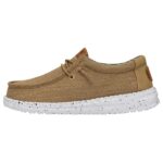 HeyDude - Kid's Wally Washed Canvas - Sneaker Gr 36 braun